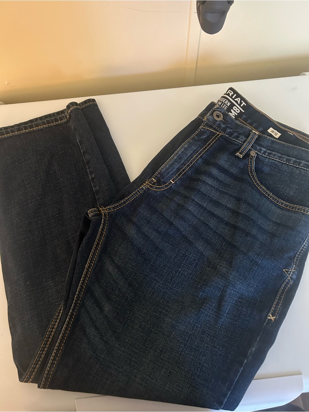 Ariat Men's Indigo Straight Jeans